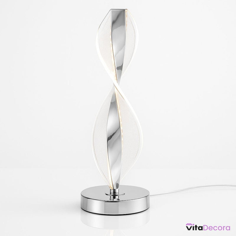 Abajur LED Mesa Design Infinito 3 Tons Bivolt Decorativo - VitaLux Decor