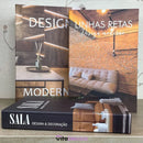 Livros Decorativos Organizadores - Conjunto com 3