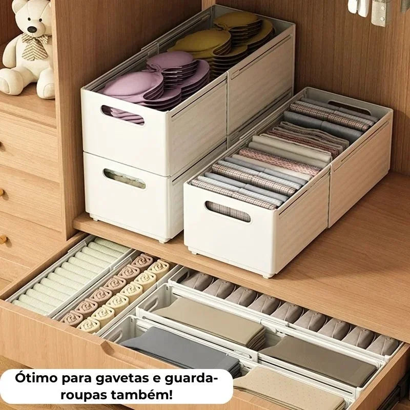 ModuVita - Organizador Modular Empilhável Expansível (28 a 48cm)