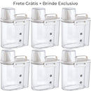 Condex 1,3 Litros - Potes Herméticos Porta Condimentos com Vedação em Silicone