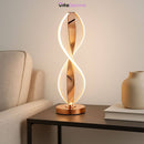 Abajur LED Mesa Design Infinito 3 Tons Bivolt Decorativo - VitaLux Decor