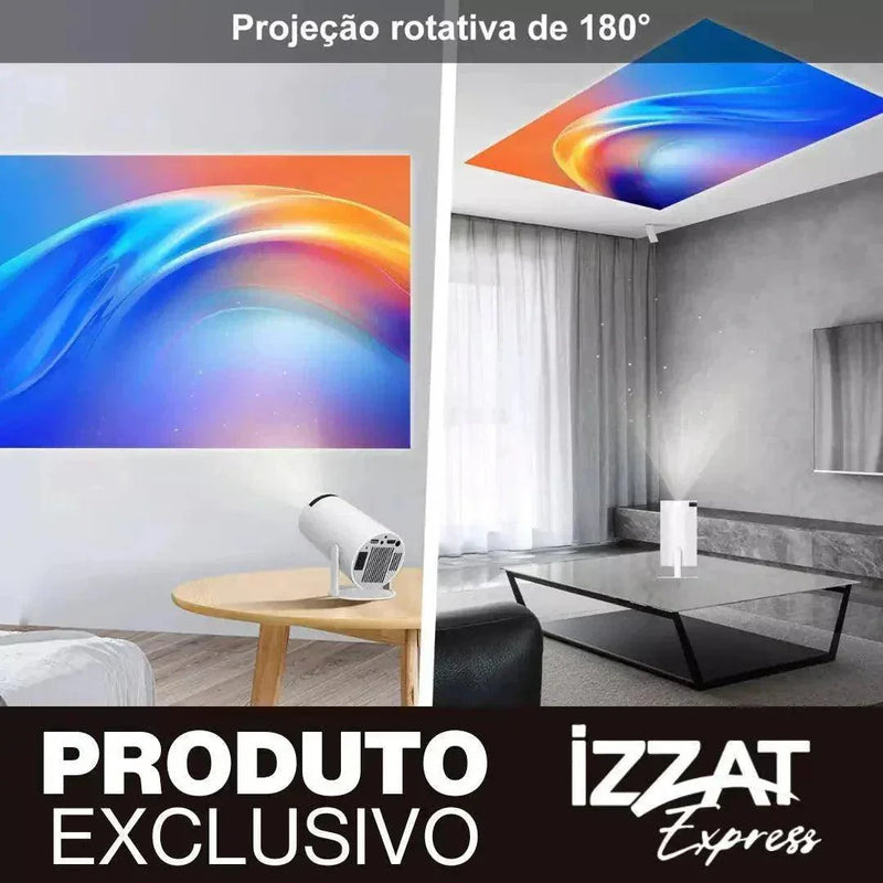 Projetor Portátil 4K - ORIGINAL