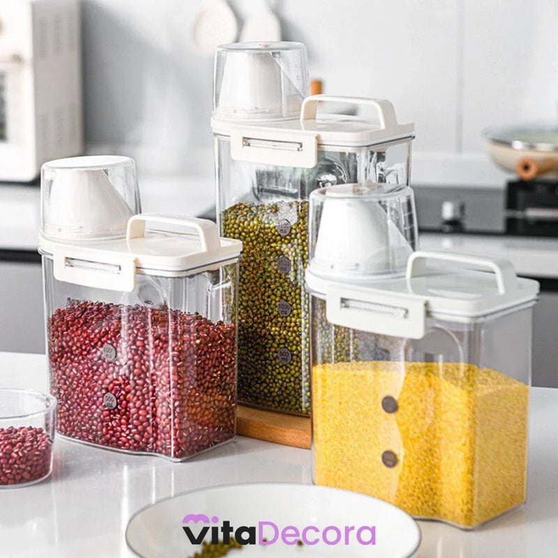 Condex 1,3 Litros - Potes Herméticos Porta Condimentos com Vedação em Silicone