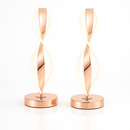 Abajur LED Mesa Design Infinito 3 Tons Bivolt Decorativo - VitaLux Decor