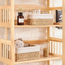 Kit 3 Cestos Organizadores de Vime com Forro em Renda – Elegância e Funcionalidade