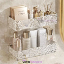 VitaCril - Suporte Organizador Acrílico + Kit Adesivos ProFix™ de BRINDE!