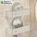 VitaCril - Suporte Organizador Acrílico + Kit Adesivos ProFix™ de BRINDE!