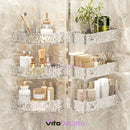 VitaCril - Suporte Organizador Acrílico + Kit Adesivos ProFix™ de BRINDE!