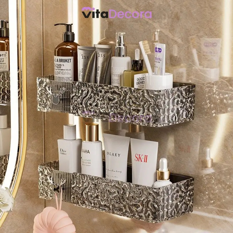 VitaCril - Suporte Organizador Acrílico + Kit Adesivos ProFix™ de BRINDE!