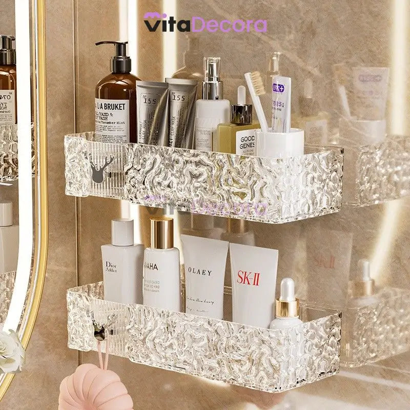 VitaCril - Suporte Organizador Acrílico + Kit Adesivos ProFix™ de BRINDE!