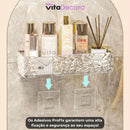 VitaCril - Suporte Organizador Acrílico + Kit Adesivos ProFix™ de BRINDE!