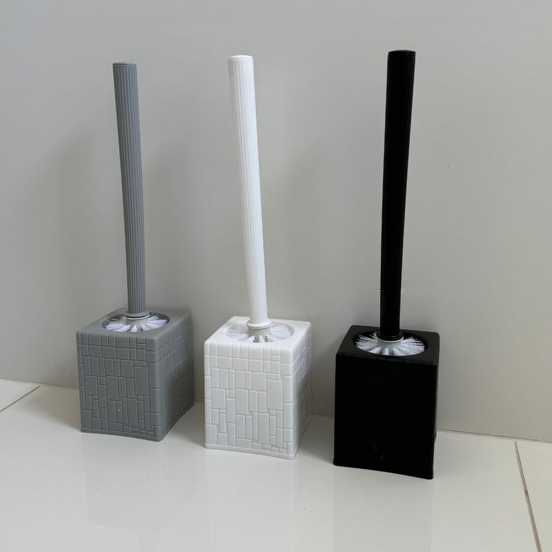 Escova De Vaso Sanitário Limpeza Vaso Com Adesivo Parede