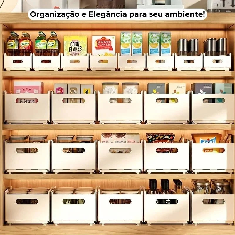 ModuVita - Organizador Modular Empilhável Expansível (28 a 48cm)
