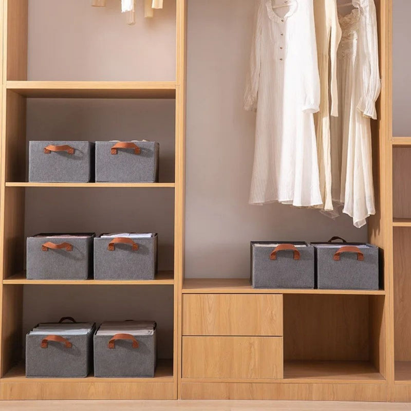 Cesto Organizador Multiuso Tecido Impermeável Dobrável