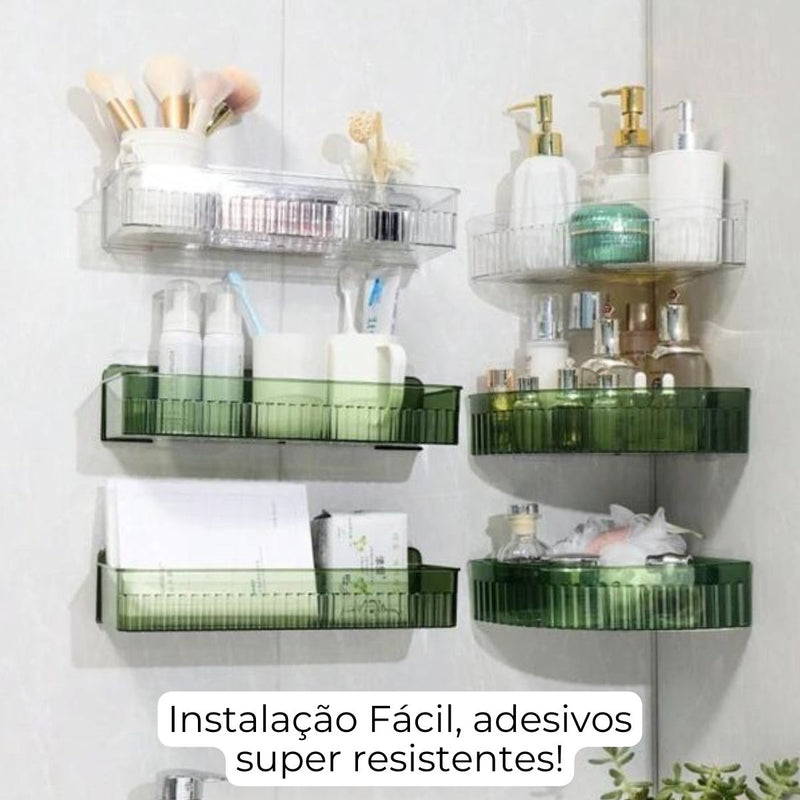 Prateleira Organizadora em Acrílico + Adesivos ProFix [LANÇAMENTO]