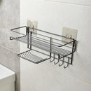 Prateleira Organizadora Shampoo Aramado + Adesivos ProFix™ [POUCAS UNIDADES]