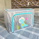 Organizador Infantil com Zíper – Grande (66L) para Brinquedos e Roupas