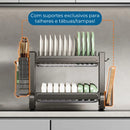 ESCORREDOR EM INOX PARA COZINHA