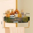 VitaDuo - Suporte Organizador Premium com Porta Toalhas + Adesivo ProFix