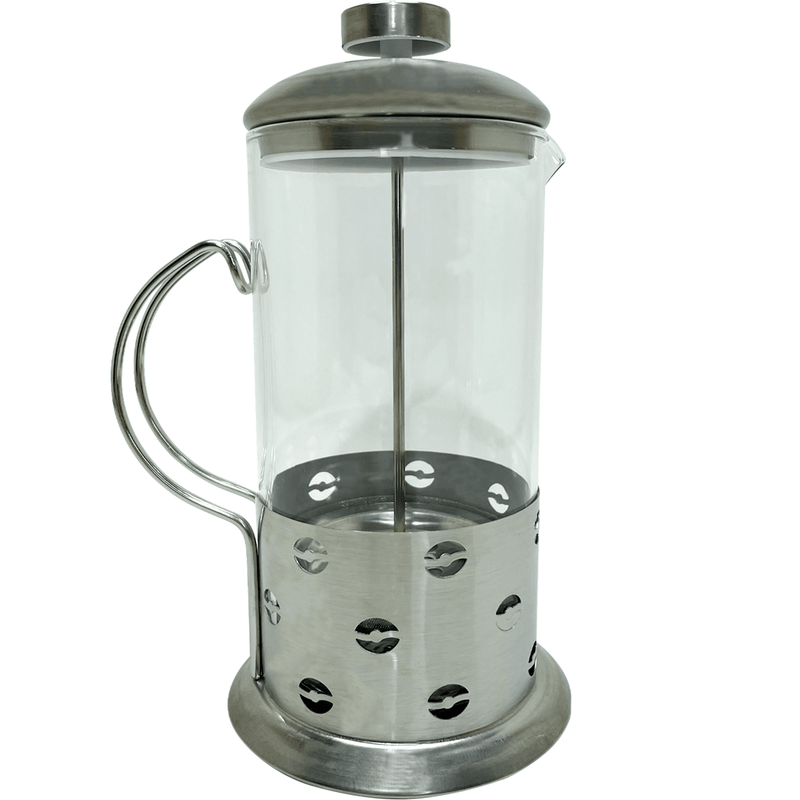 Cafeteira Prensa Francesa 600ml Aço Inox Grãos