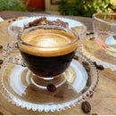 Jogo 6 Xícaras c/ Pires Bolinhas Pearl 80ml