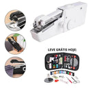 Máquina de Costura Portátil + Brinde Estojo Kit Costura