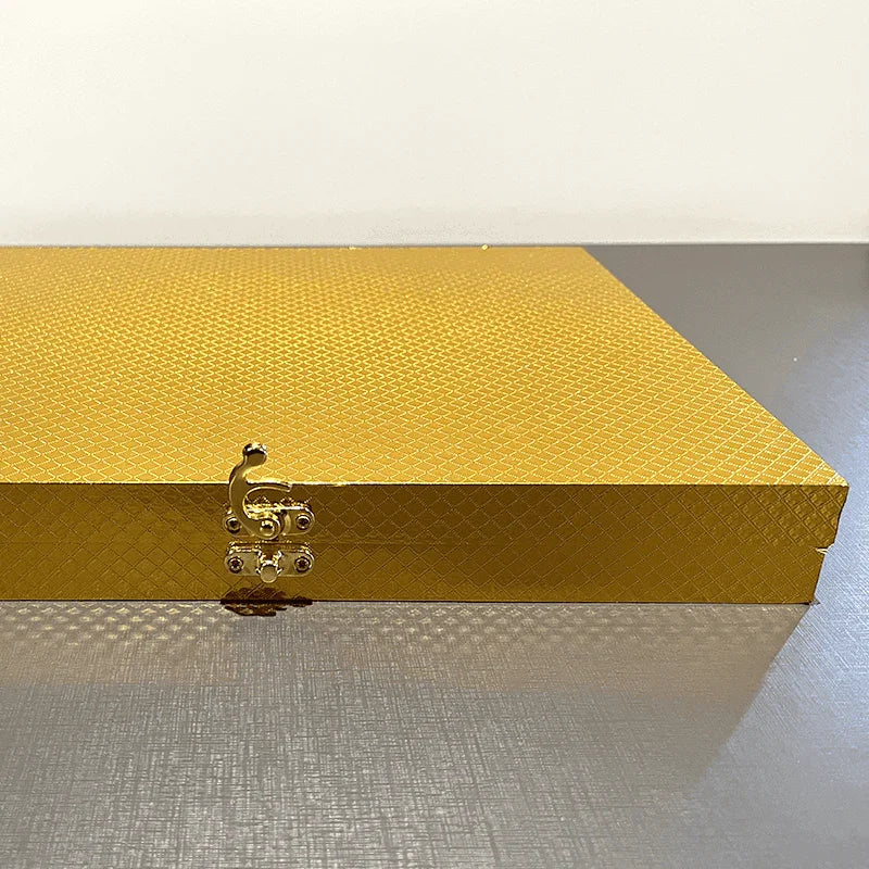 Conjunto Premium Talheres Gold Deluxe - (24 Peças)