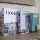 Livros Decorativos Organizadores Kit 3 - Home Decor
