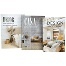 Kit 3 Livros Decorativos Organizadores Grande Luxo - Modelo DECOR