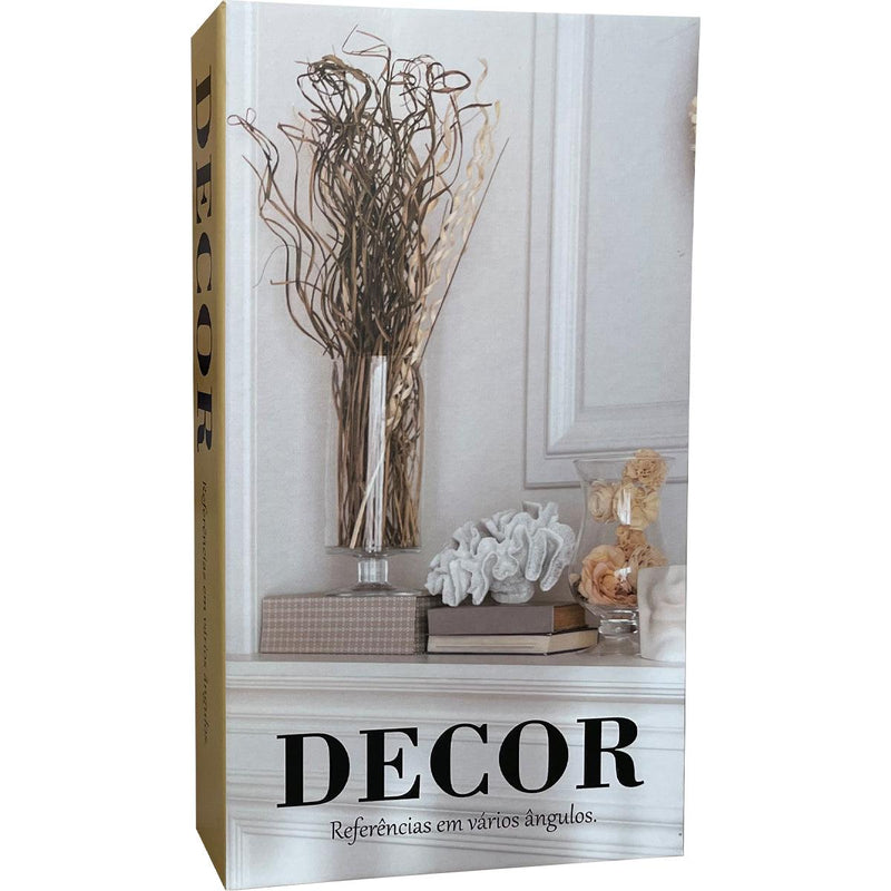 Livros Decorativos Organizadores Kit com 3 - Home Design