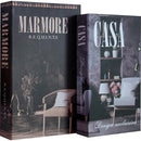 Livros Decorativos Organizadores Kit 3 - Design Rústico