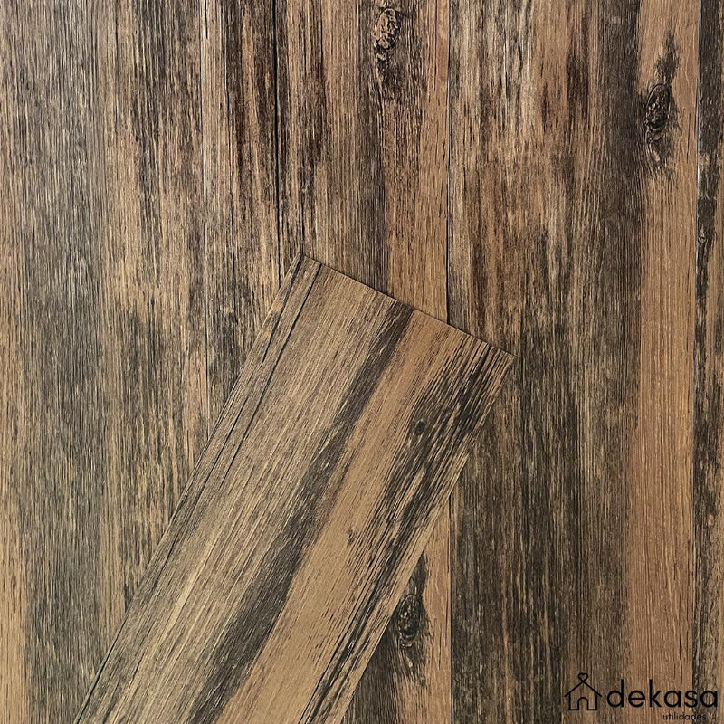 Piso Vinílico Autocolante Pvc Revestimento Adesivo Madeira 5m²