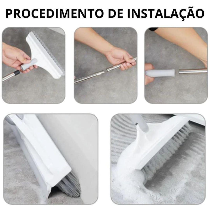 Vassoura-Rodo Mágico (3 em 1)