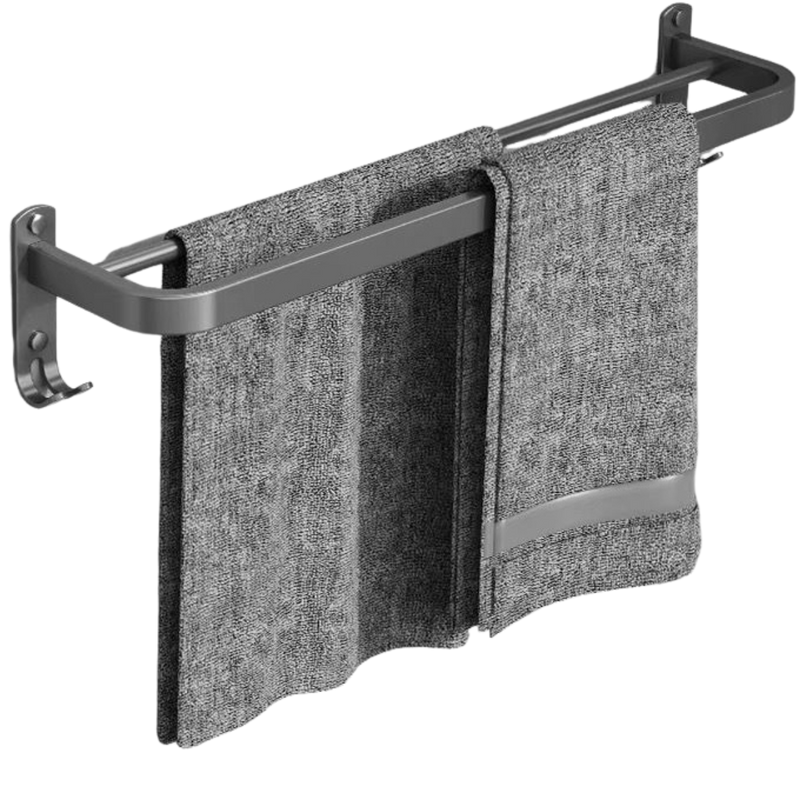 Suporte Toalha Duplo com Adesivos ProFix - Vita™ [FRETE GRÁTIS]