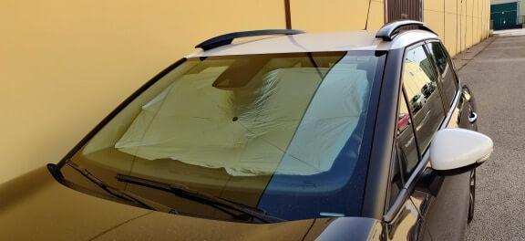 Quebra Sol Portátil com Proteção UV