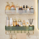 VitaDuo - Suporte Organizador Premium com Porta Toalhas + Adesivo ProFix