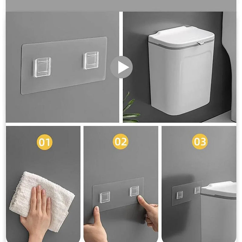 LixoFlex - Lixeira 9 Litros Pendurável + Adesivos ProFix de BRINDE!