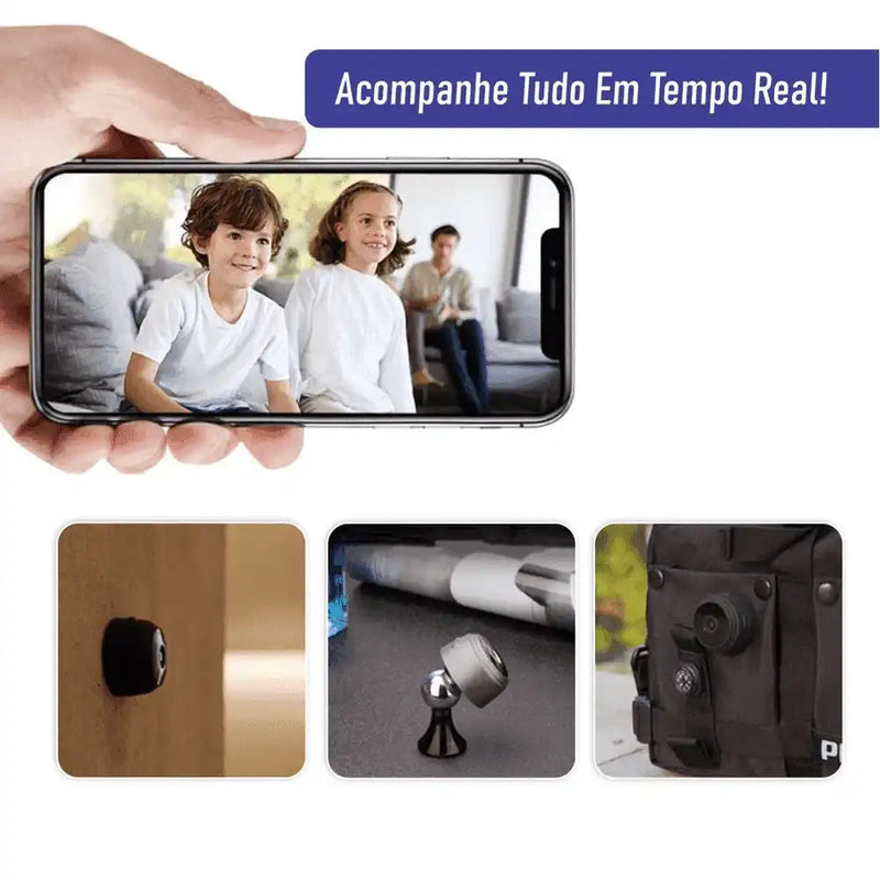Mini Câmera HomeSafety FullHD Original
