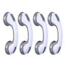 Barra de Apoio para Banheiro com Borrachas de Fixação Antiderrapantes | Suporta até 150k - SafeGrip