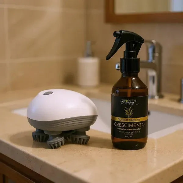 Massageador Elétrico para Couro Cabeludo - Renova Hair