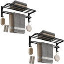 VitaFlex Pro - Porta-Toalhas Grande Retrátil + Adesivos ProFix™! [FRETE GRÁTIS]